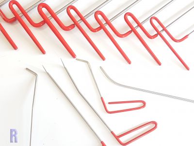 Federstahl Ausbeulhebelset F19-1