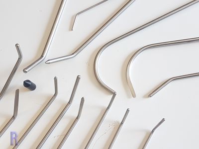 Federstahl Ausbeulhebelset F19-1