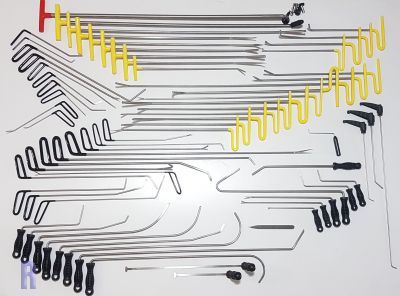 Federstahl-Ausbeulhebelset F67